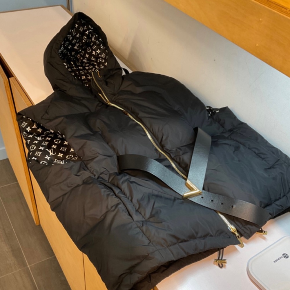 Louis Vuitton Belted Puffer Vest